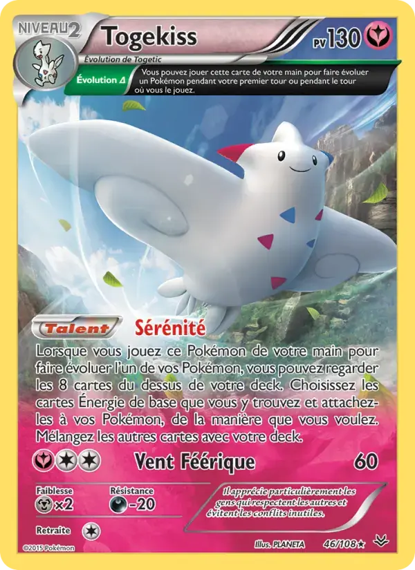 Carte Pokémon Togekiss #46 — Ciel Rugissant