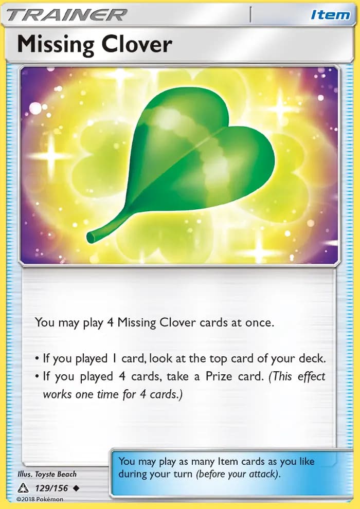 Missing Clover #129 — Ultra Prism
