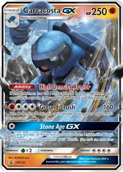 Carracosta GX #SM239 — Sun & Moon Promos