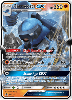 Carte Pokémon Mégapagos GX #SM239 — Promos Soleil et Lune