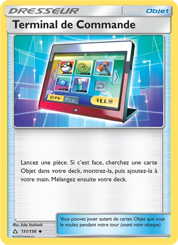 Carte Pokémon Terminal de Commande #131 — Ultra-Prisme