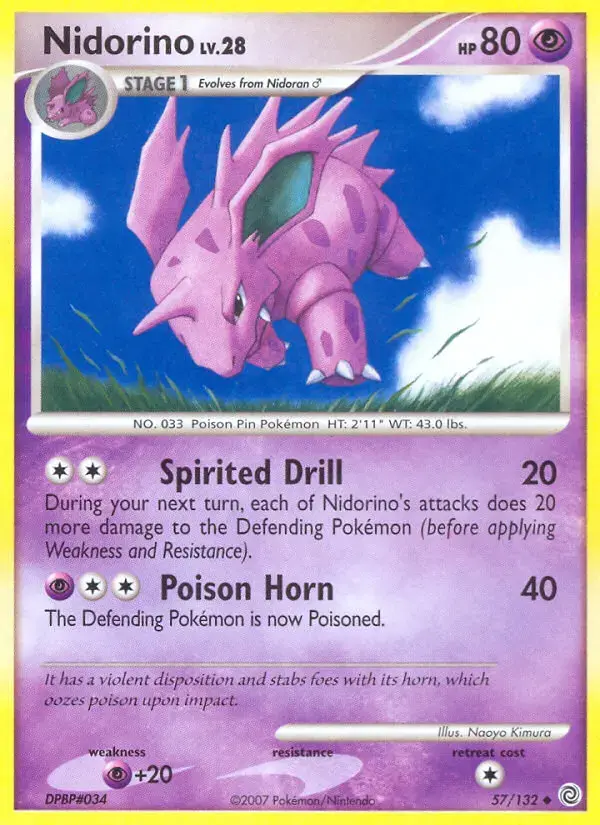 Nidorino #57 — Secret Wonders