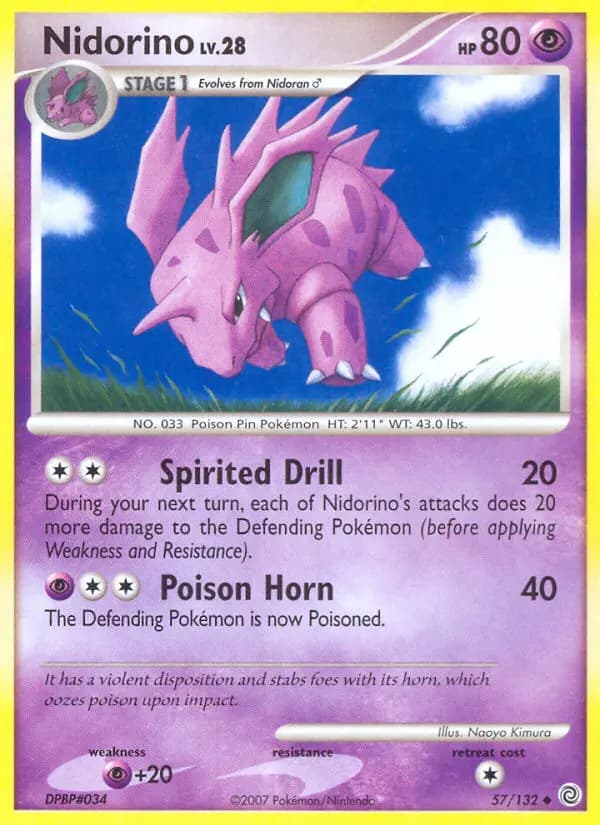 Nidorino #57 — Secret Wonders