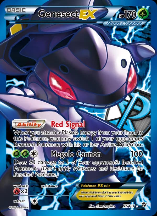 Genesect-EX #97 — Plasma Blast