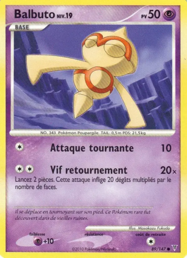 Carte Pokémon Balbuto #89 — Vainqueurs Suprêmes