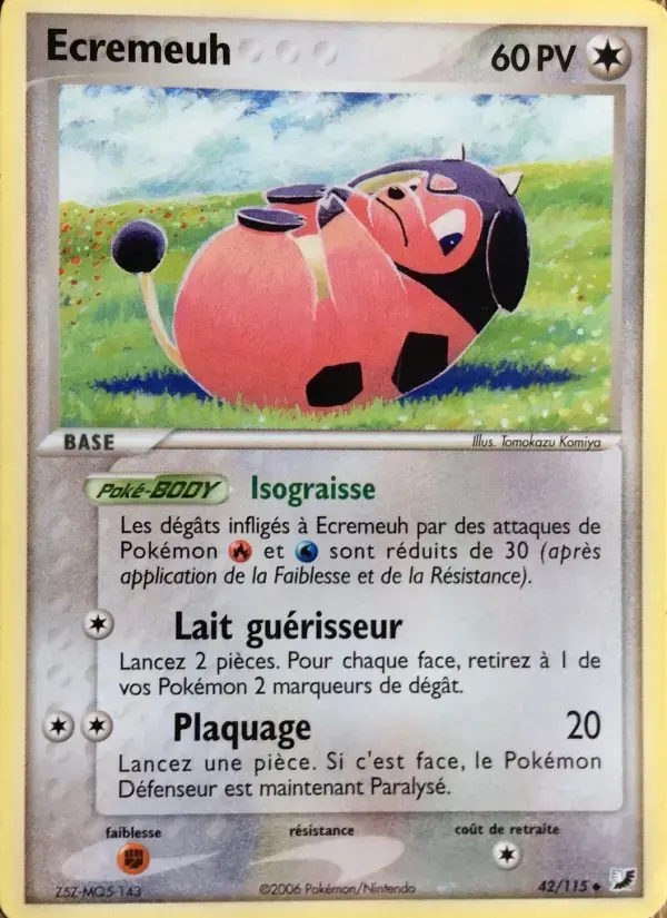 Carte Pokémon Ecremeuh #42 — Forces Cachées