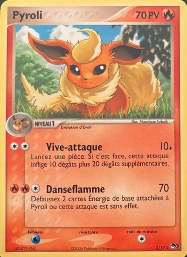 Carte Pokémon Pyroli #2 — POP 3
