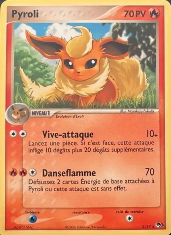 Carte Pokémon Pyroli #2 — POP 3
