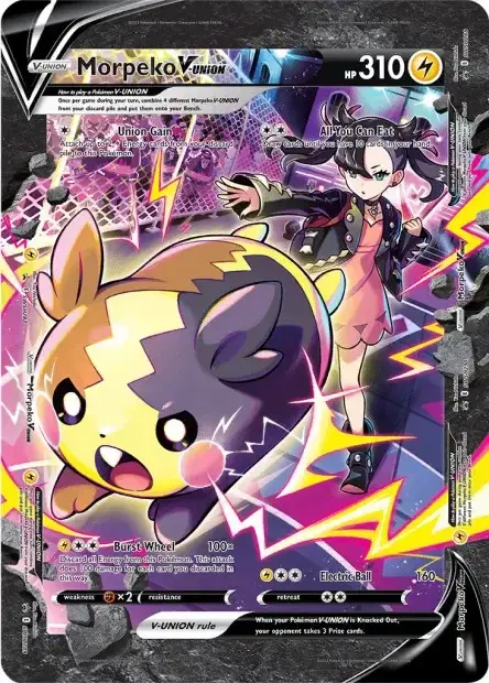 Carte Pokémon Morpeko-V-UNION #J271 — Jumbo