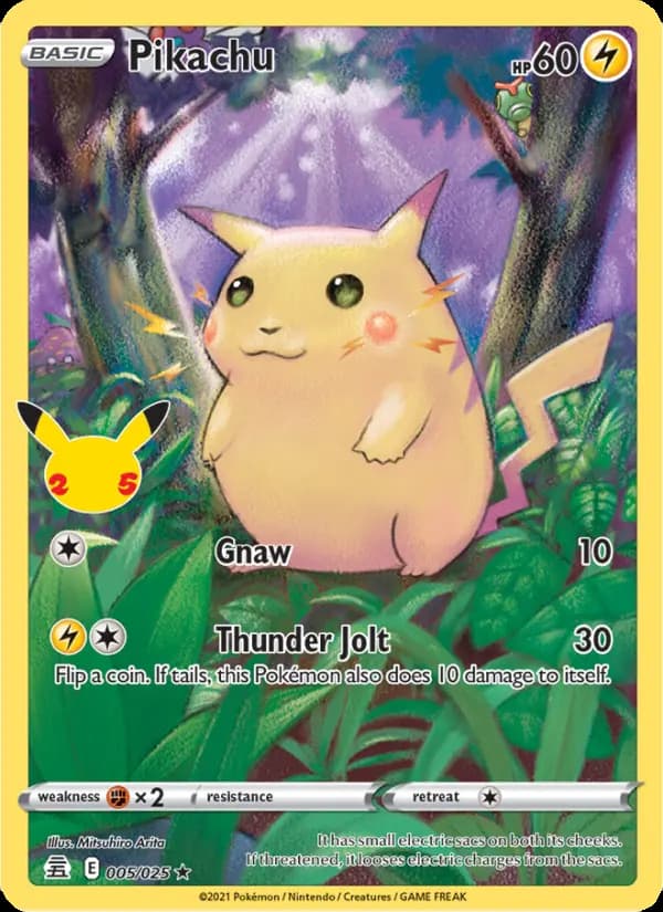 Pikachu #5 — Celebrations