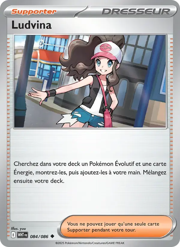 Carte Pokémon Ludvina #084 — Flamme Blanche