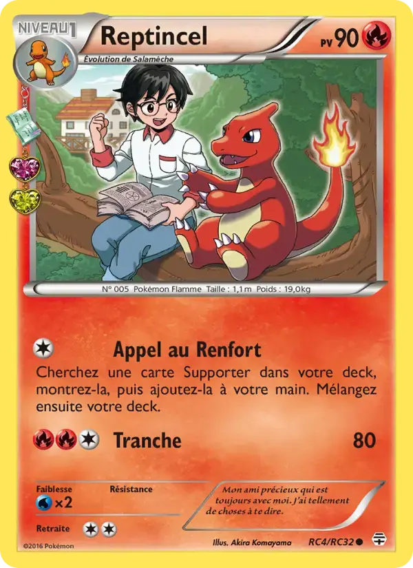 Carte Pokémon Reptincel #RC4 — Générations
