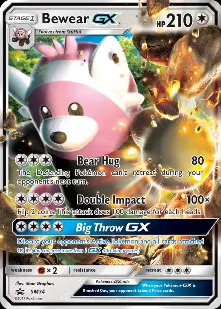 Carte Pokémon Chelours-GX #SM34 — Jumbo
