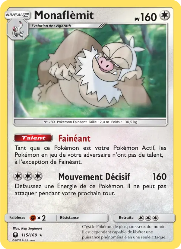 Carte Pokémon Monaflèmit #115 — Tempête Céleste