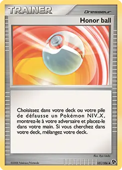 Carte Pokémon Honor ball #101 — Duels au Sommet