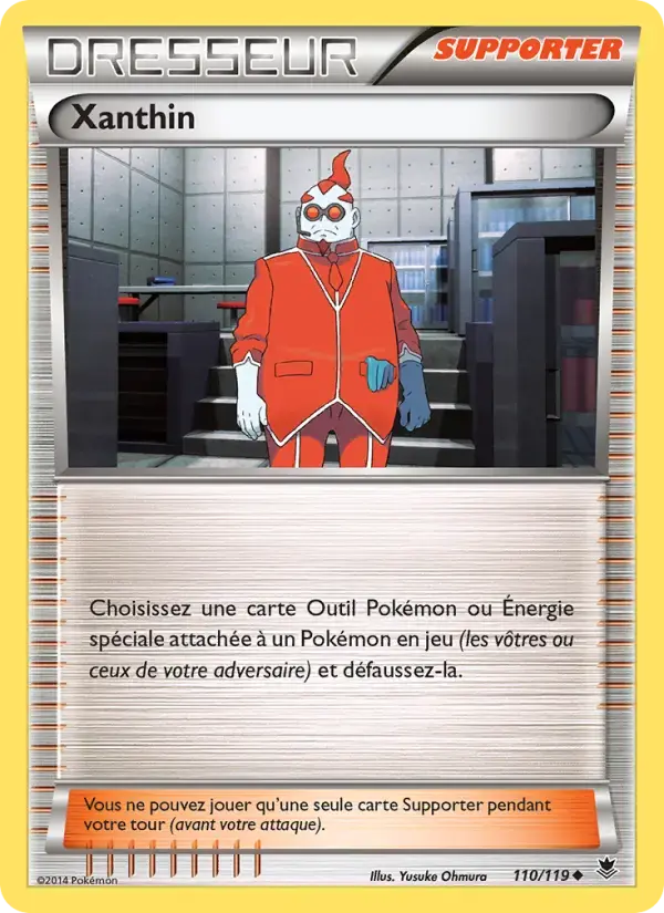 Carte Pokémon Xanthin #110 — Vigueur Spectrale