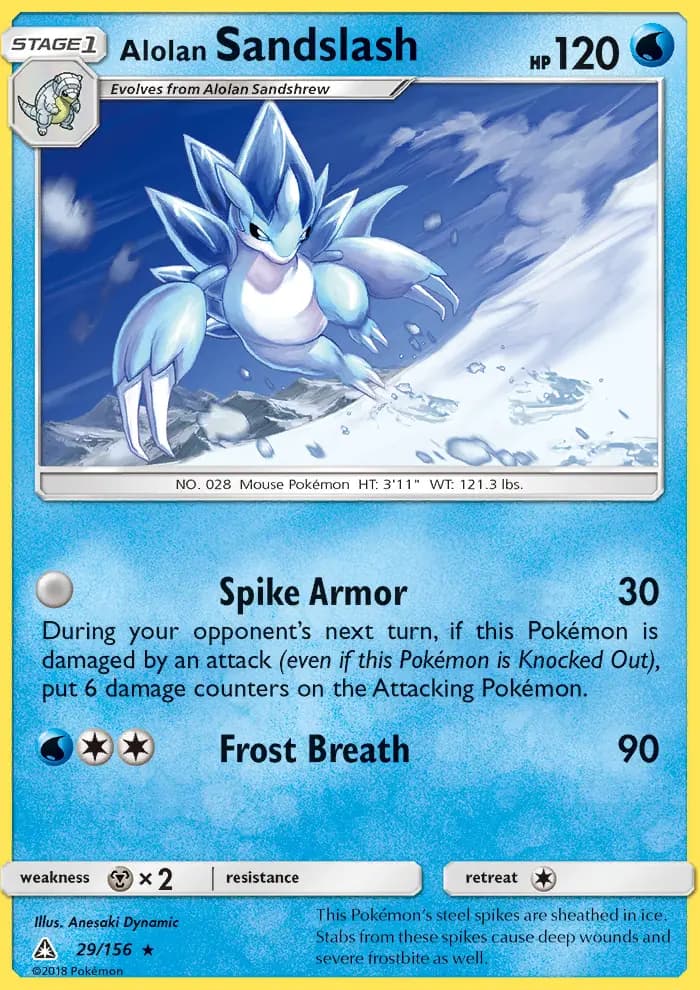 Alolan Sandslash #29 — Ultra Prism