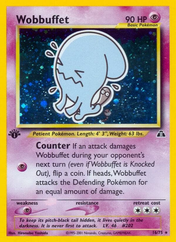 Wobbuffet #16 — Neo Discovery