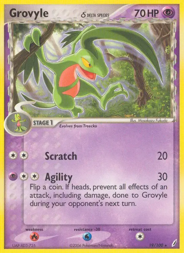 Grovyle δ #19 — Crystal Guardians