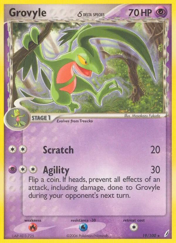 Grovyle δ #19 — Crystal Guardians
