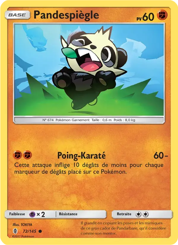 Carte Pokémon Pandespiègle #72 — Gardiens Ascendants