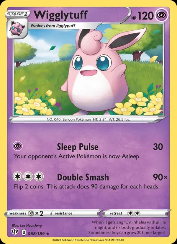 Wigglytuff #68 — Darkness Ablaze