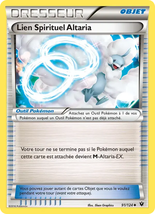 Carte Pokémon Lien Spirituel Altaria #91 — Impact des Destins
