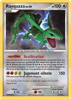 Carte Pokémon Rayquaza #14 — Éveil des Légendes