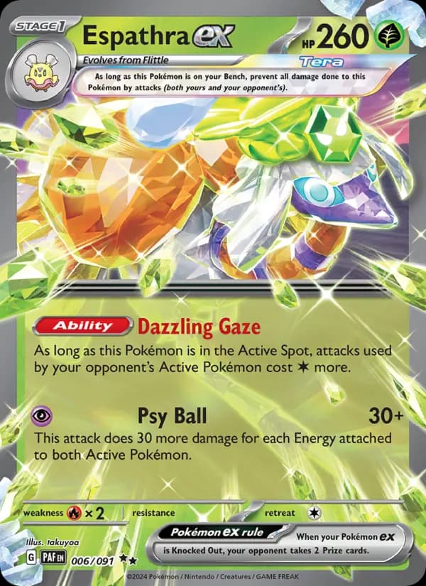 Espathra ex #006 — Paldean Fates