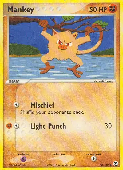 Mankey #38 — FireRed & LeafGreen