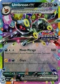 Umbreon ex #060 Stamp — Prismatic Evolutions