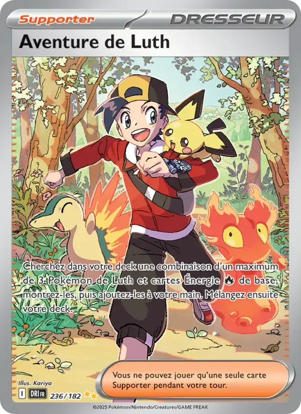 Carte Pokémon Aventure de Luth #236 — Rivalités Destinées