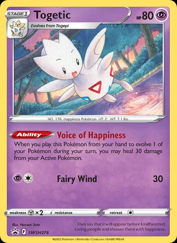 Togetic #SWSH276 — Sword & Shield Promos
