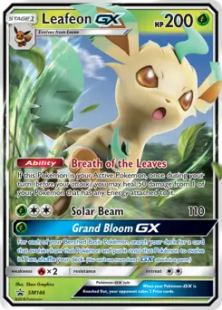 Leafeon GX #SM146 — Sun & Moon Promos