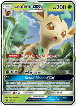 Carte Pokémon Phyllali GX #SM146 — Promos Soleil et Lune