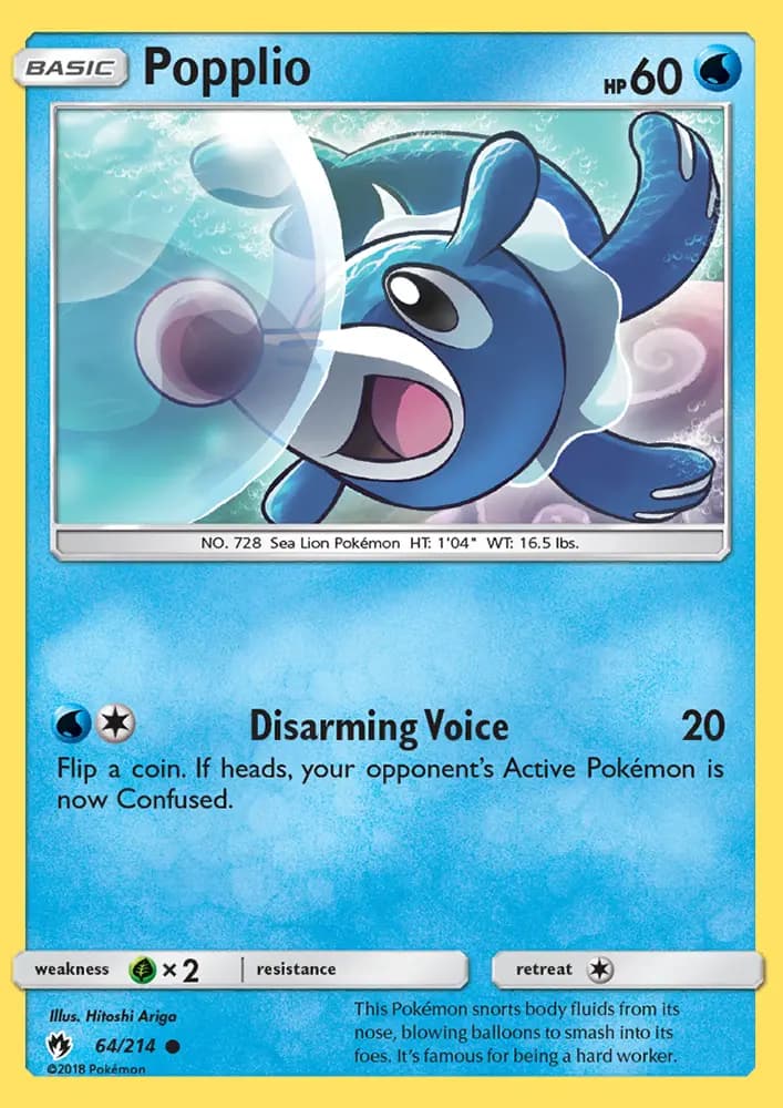 Popplio #64 — Lost Thunder