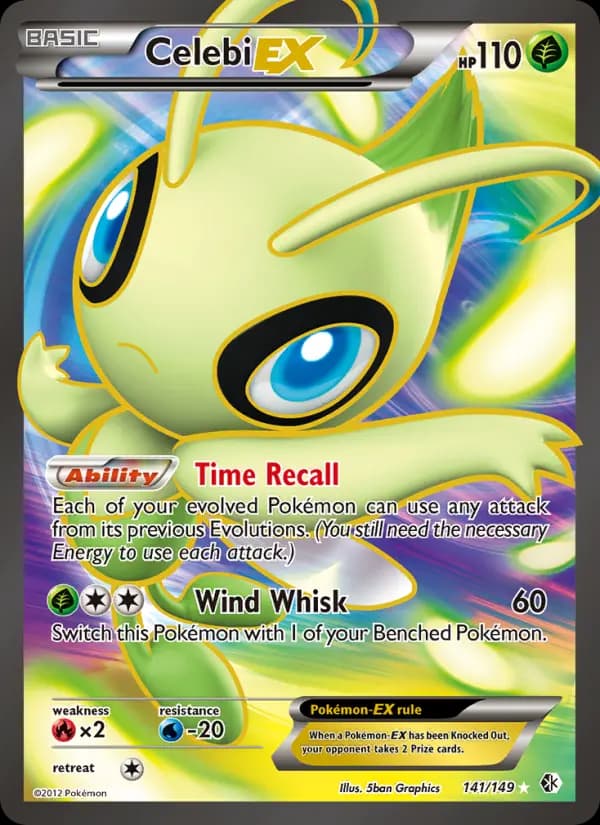 Celebi-EX #141 — Boundaries Crossed