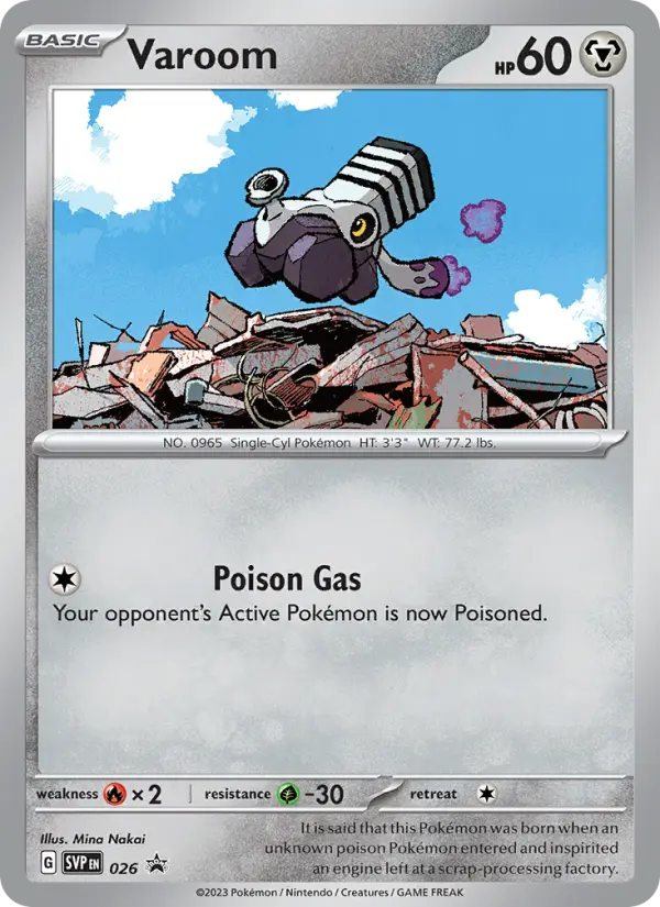Carte Pokémon Vrombi #026 — Promos Écarlate et Violet