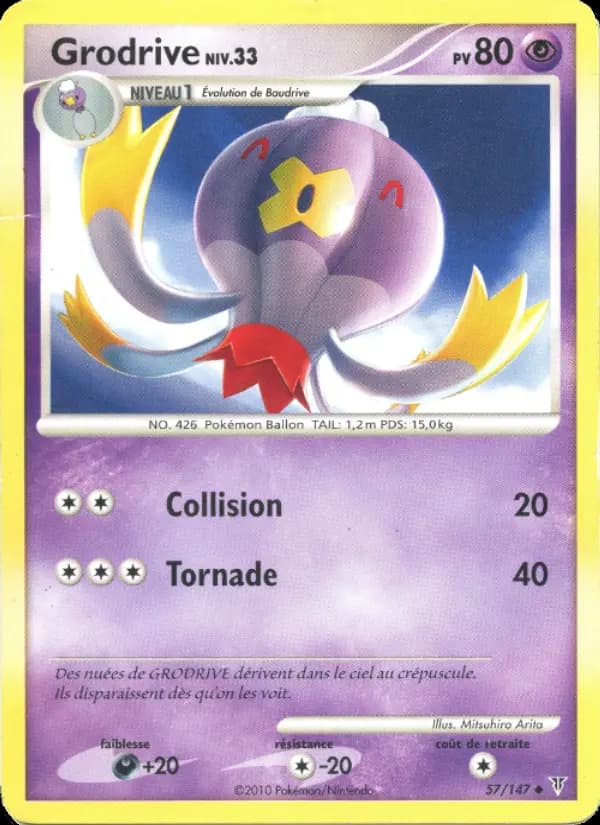 Carte Pokémon Grodrive #57 — Vainqueurs Suprêmes