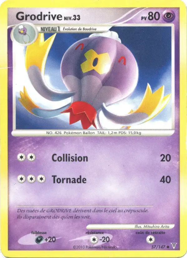 Carte Pokémon Grodrive #57 — Vainqueurs Suprêmes