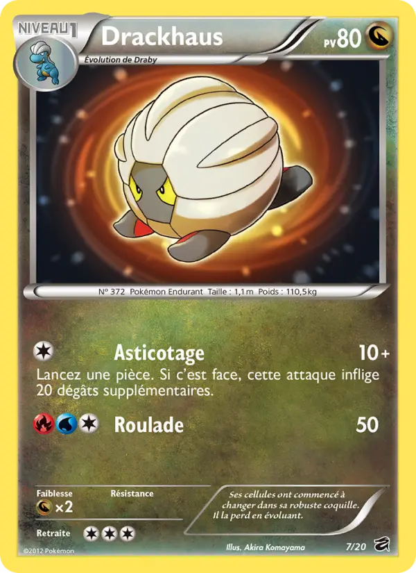 Carte Pokémon Drackhaus #7 — Coffre des Dragons