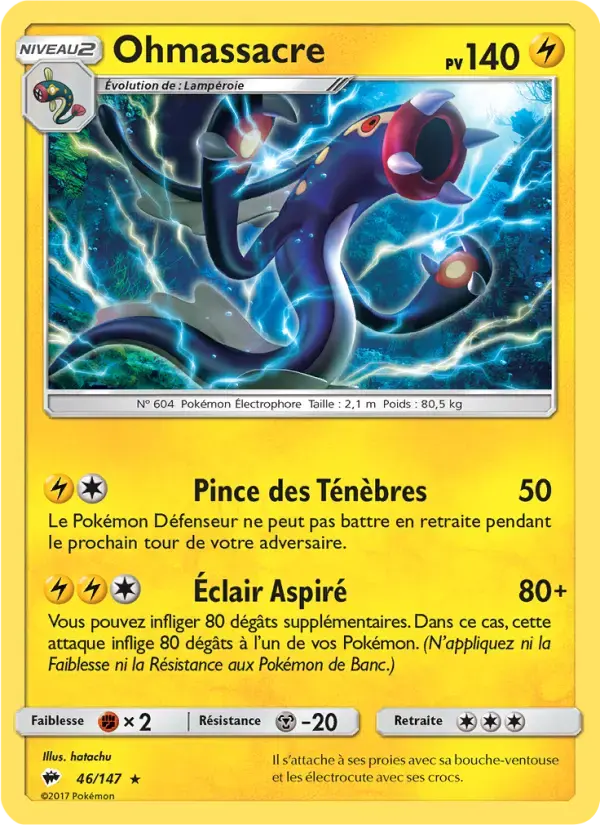 Carte Pokémon Ohmassacre #46 — Ombres Ardentes