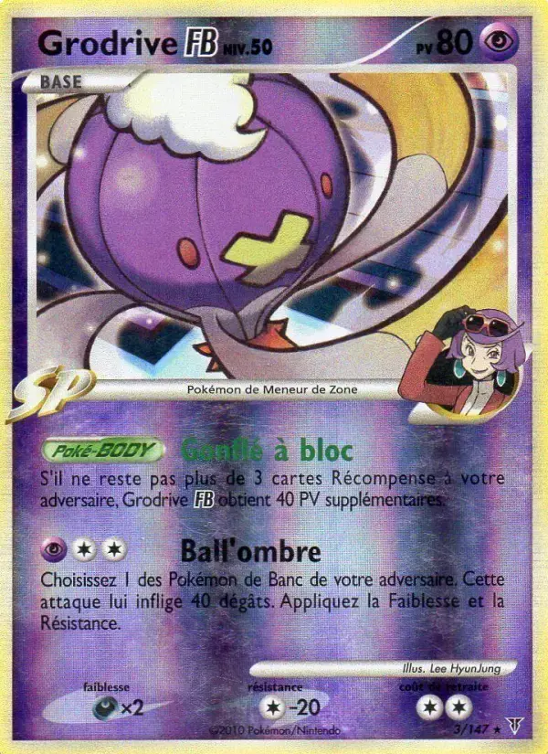Carte Pokémon Grodrive  #3 — Vainqueurs Suprêmes