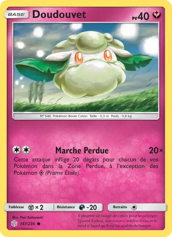 Carte Pokémon Doudouvet #147 — Éclipse Cosmique