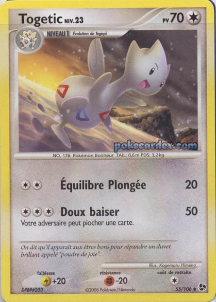 Carte Pokémon Togetic #55 — Grands Envols