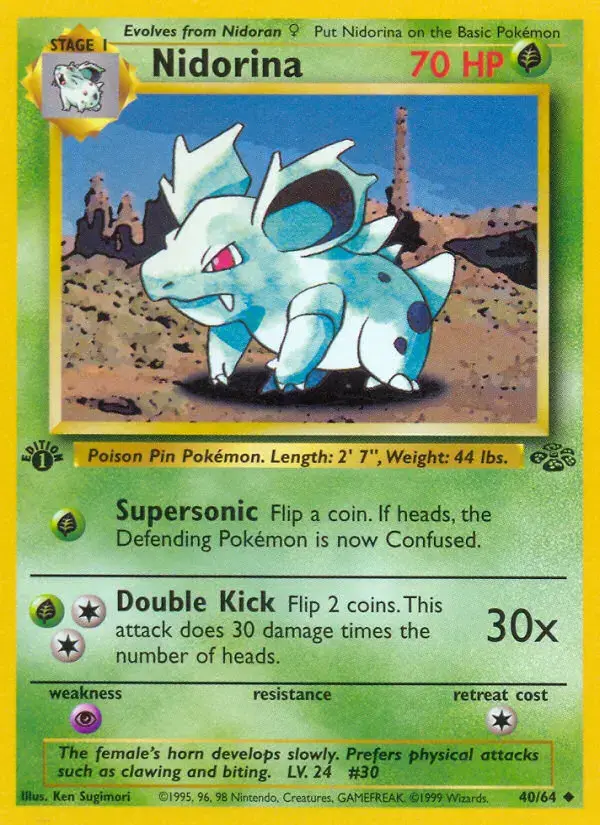 Nidorina #40 — Jungle