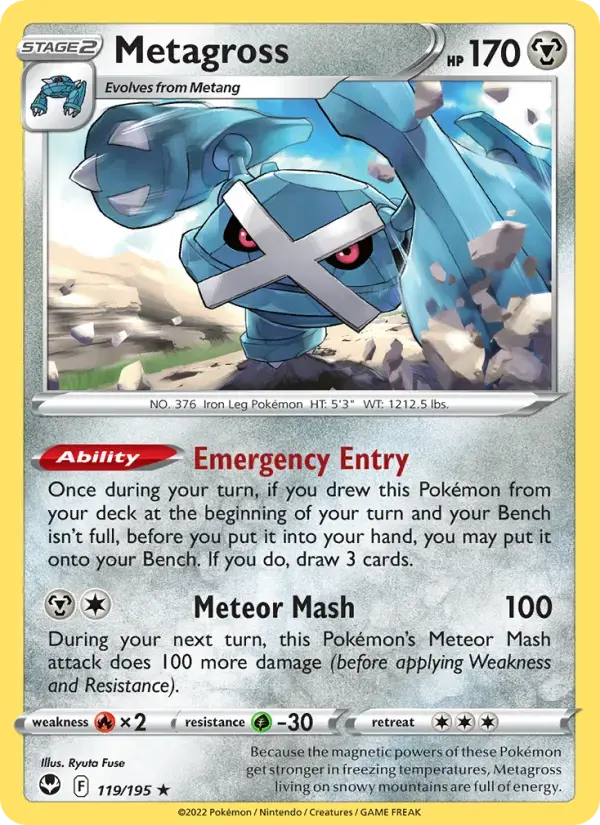 Metagross #119 — Silver Tempest