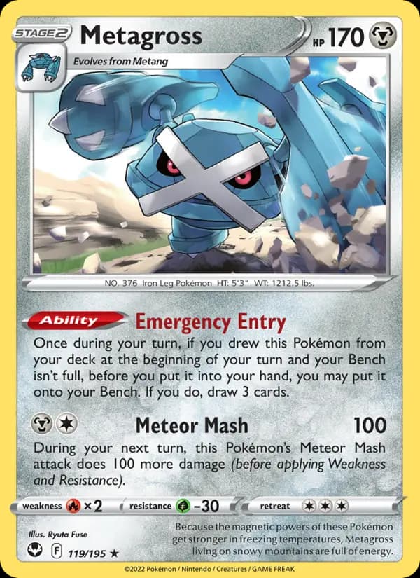 Metagross #119 — Silver Tempest