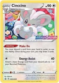 Cinccino #SWSH009 — Sword & Shield Promos