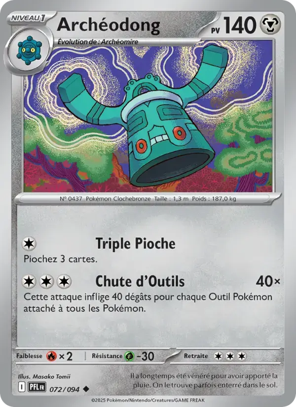 Carte Pokémon Archéodong #072 — Flammes Fantasmagoriques